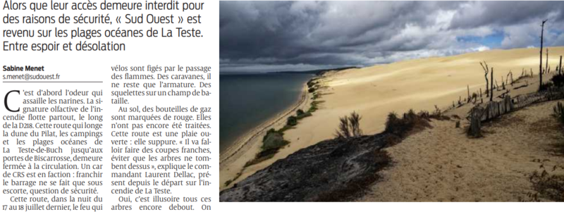 2022 07 27 SO les plages océanes défigurées par le feu2