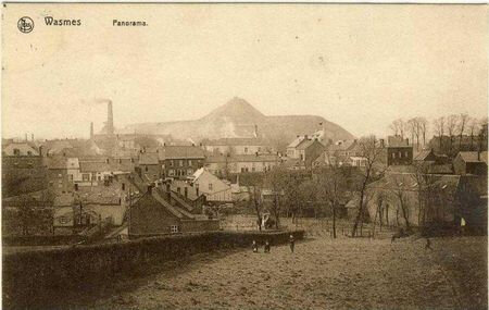 Carte postale Wasmes - panorama