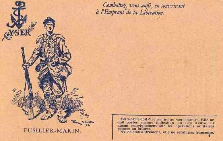 Fusiller marin carte