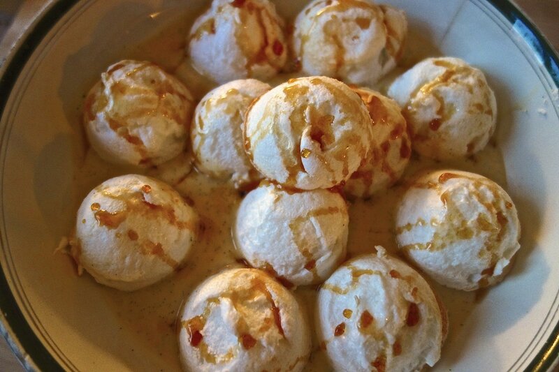 oeufs à la neige