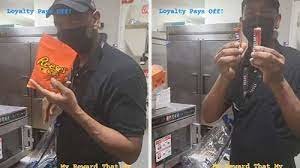 Un employé viral de Burger King espérait plus qu'un sac de cadeaux après 27 ans sur Buzz, insolite et culture