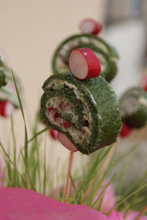 Roulade aux radis roses recettes WRAP MEXIPOLO