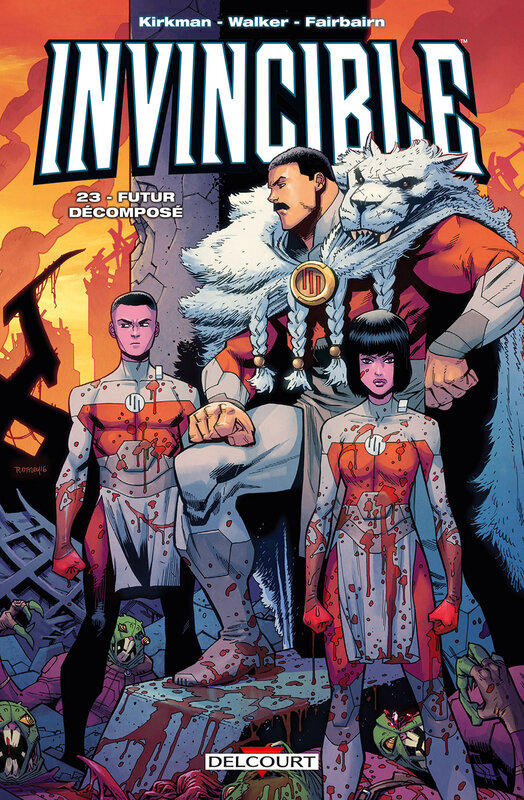 delcourt invincible 23 futur décomposé