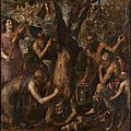 Titian, The Flaying of <b>Marsyas</b>, probably 1570s