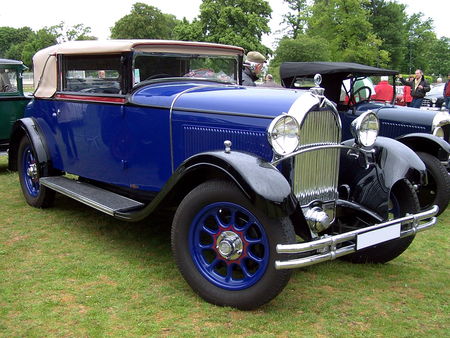 TALBOT K78 Cabriolet 1930 Exposition de voitures anciennes du Vesinet en 2009 1