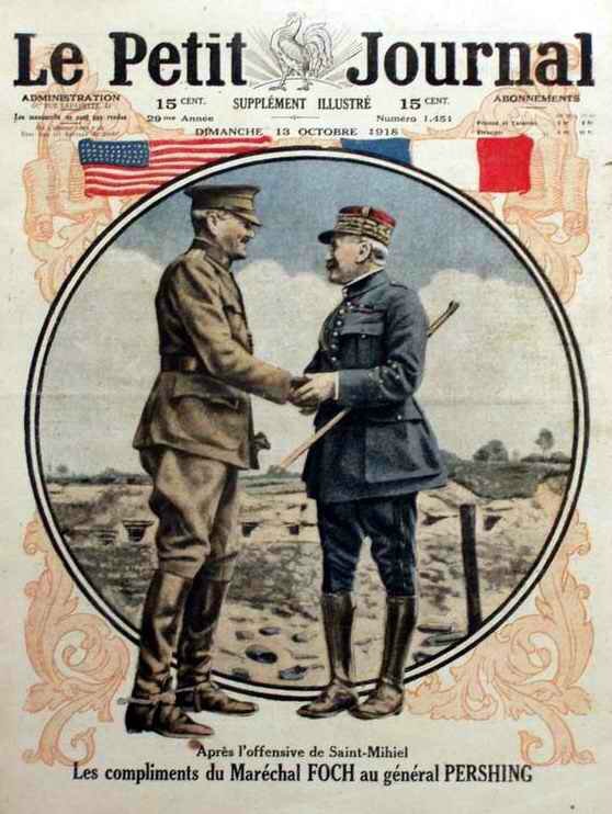 Le Petit Journal Foch Pershing