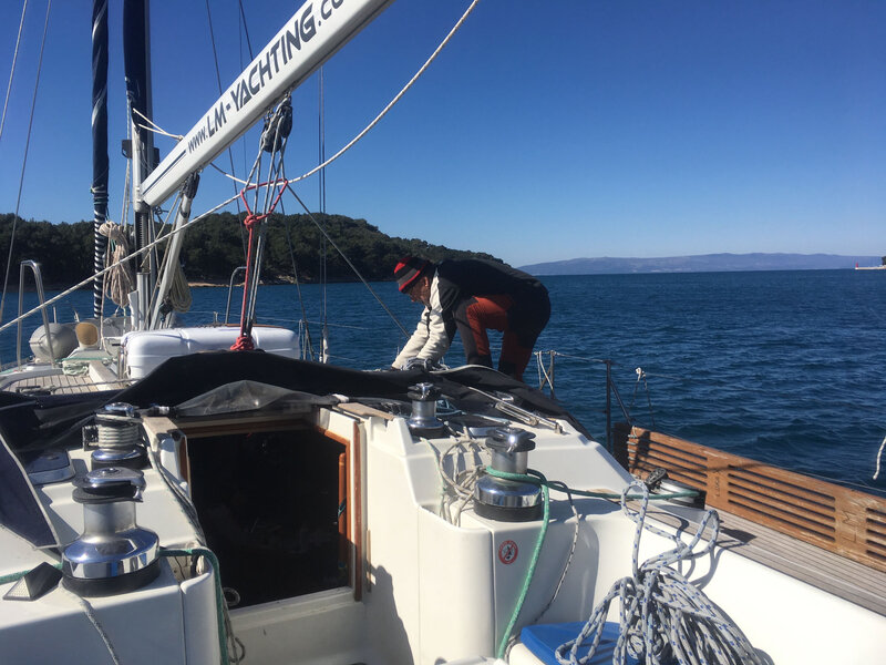 Cres, départ du port, dimanche 15 mars 2020 (2)