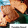 Le Pumpkin Bread ou Cake à la <b>Citrouille</b>