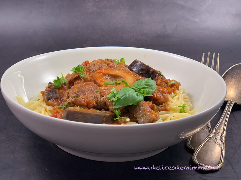 Osso bucco aux aubergines 5