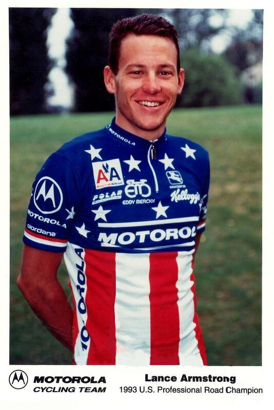 Carte Lance Armstrong Champion US