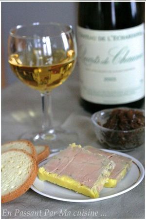 foie gras et vin
