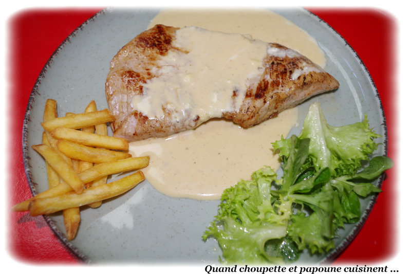 escalope de veau sauce crème au Pont l'Eveque-8287