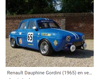 dauphine GORDINI
