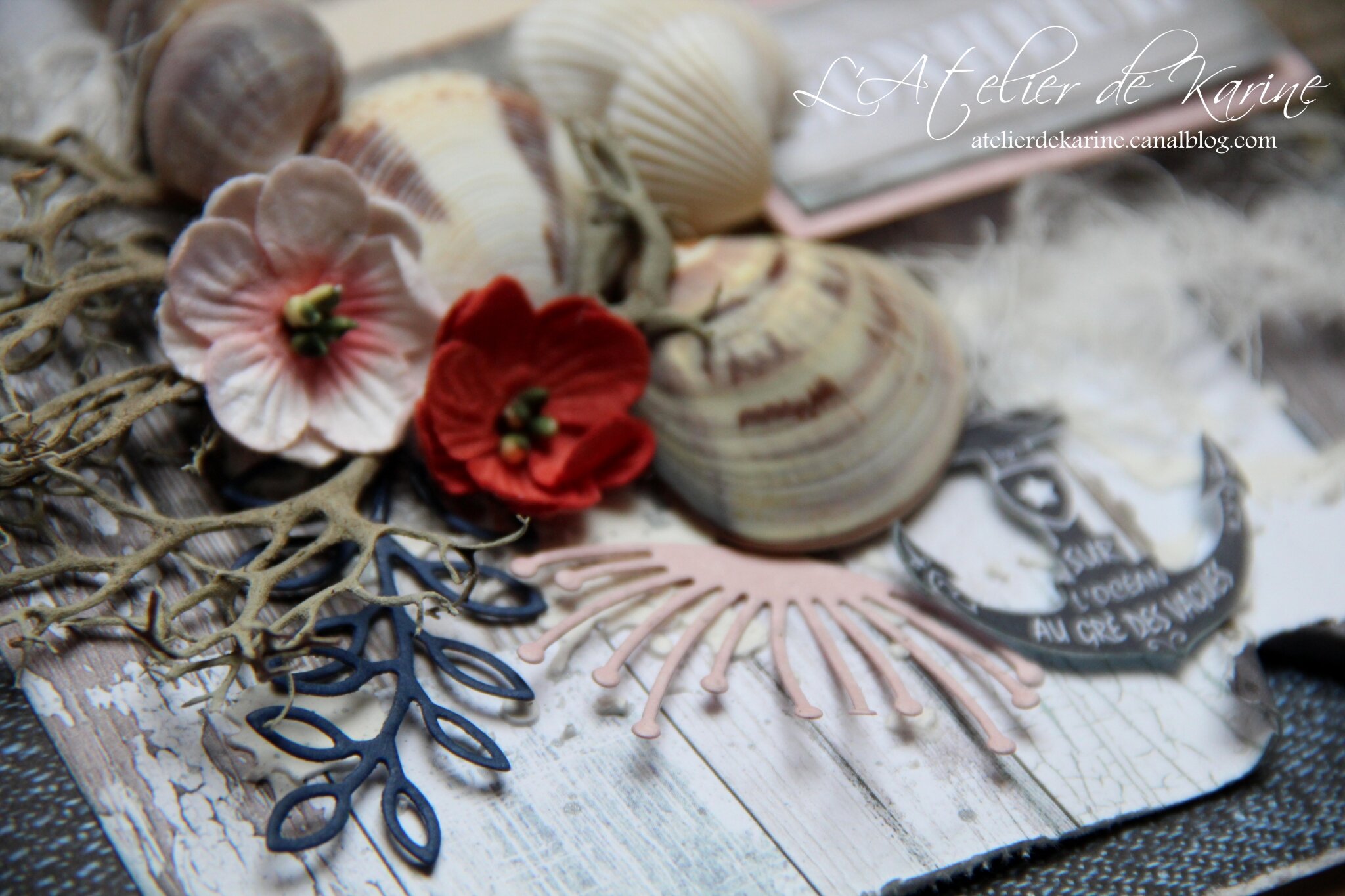 Page Oléron. L'atelier de Karine