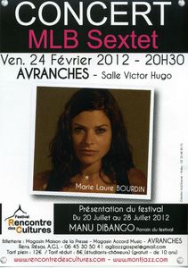 concert MLB Sextet Marie-Laure Bourdin Avranches 2012