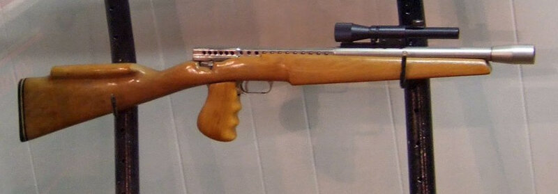 Gyrojet_Rocket_Carbine_at_the_National_Firearms_Museum