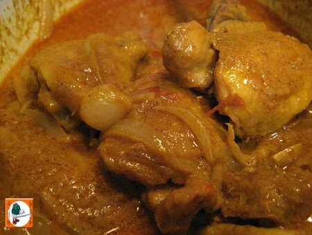 recettes plats Poulet au cidre et Coeur pour la Saint Valentin