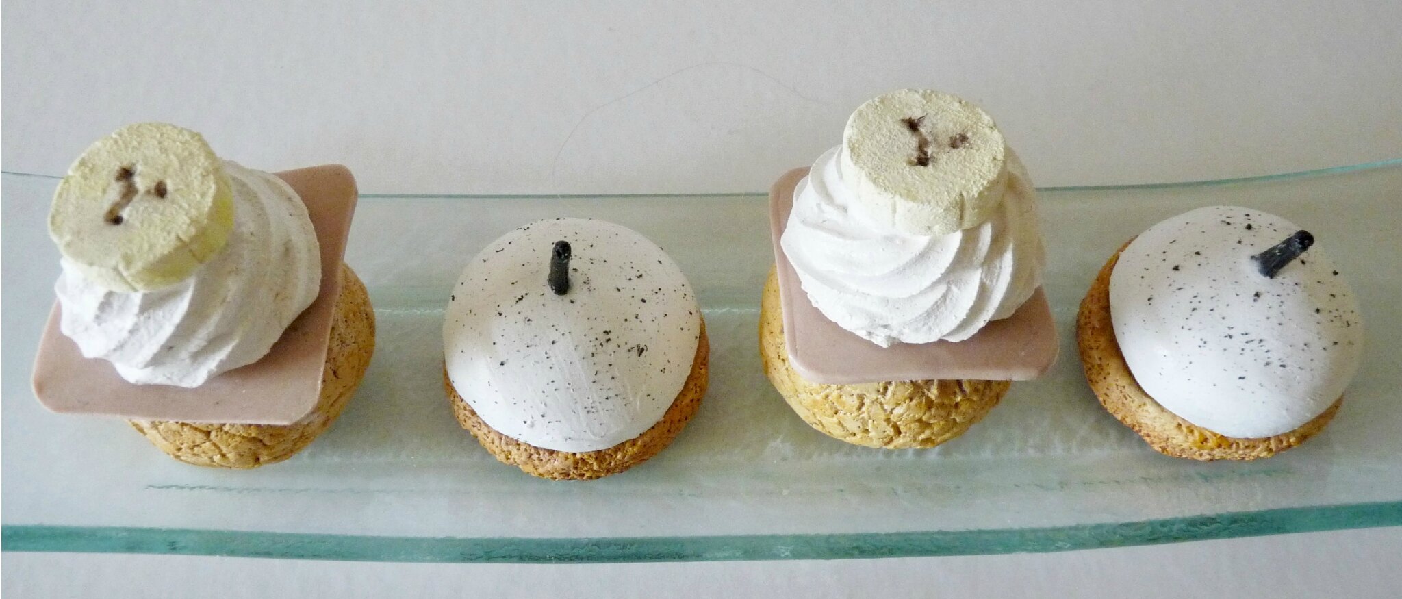  les répliques de petits gâteaux gourmands pour une pâtisserie à Miami !