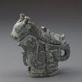 Indianaplis Museum of Art, Asian Art Highlights : Ritual wine server (<b>guang</b>), Shang dynasty