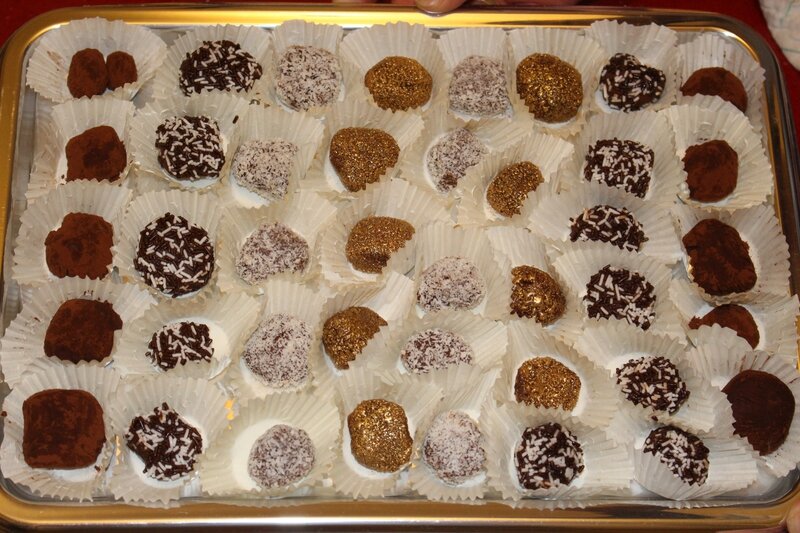 truffes chocolat Noël