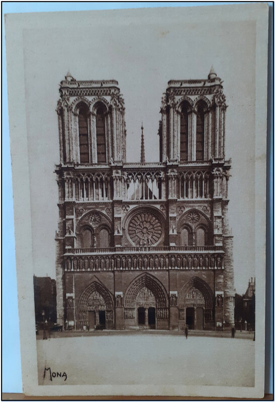 Notre Dame - Façade XIIe et XIIIe