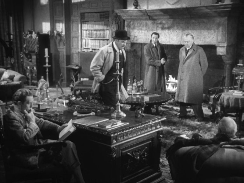 Canalblog KingdomOfCinema Sherlock Holmes Basil Rathbone10 The House Of Fear 1945 16