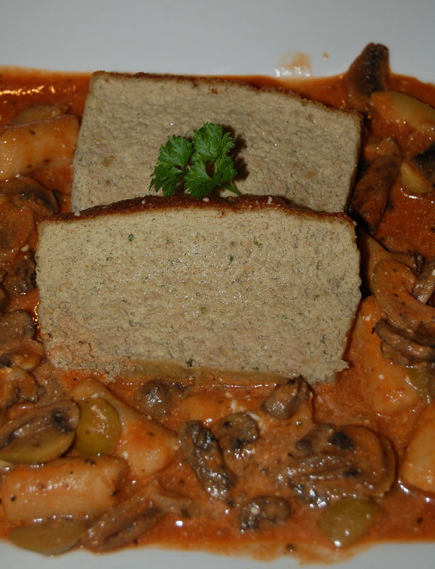 Gâteau de foie de lapin et sa sauce - Aux portes du Paradis