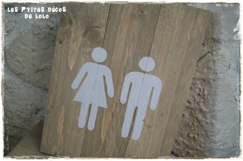 cadre picto toilettes