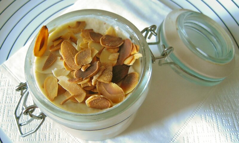 velouté d'aubergines à la purée d'amandes 001