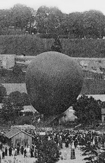 1909 07 XX Belfort CPA Parc à ballons Vue panoramique RR