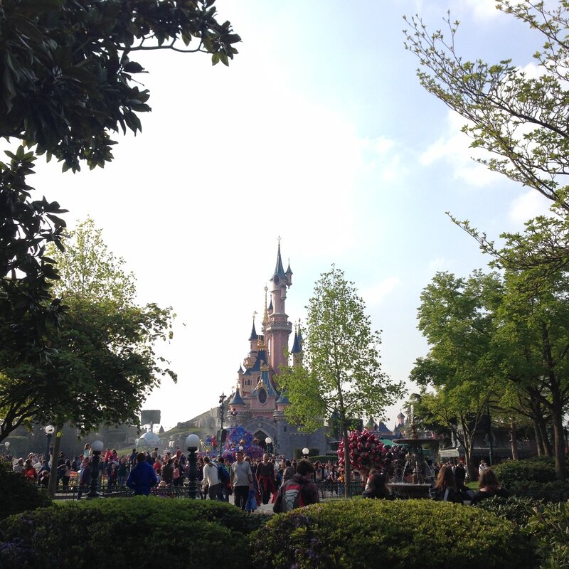 Printemps sur le chateau