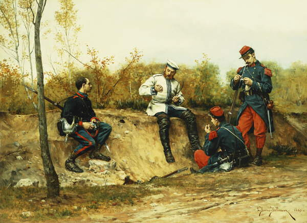 Berne-Bellecour, le prisonnier (1889)
