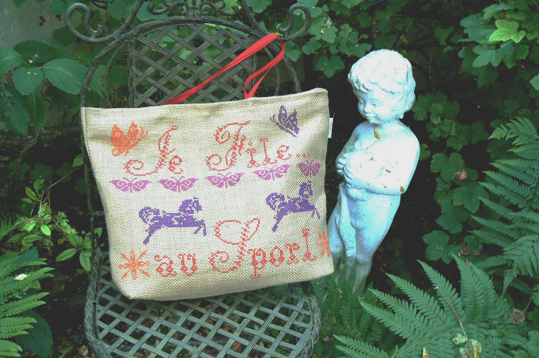 sac toile de jute a broder je file au sport