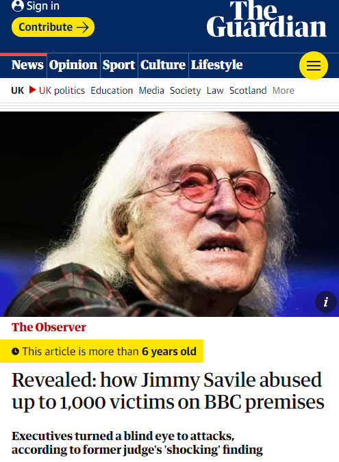 2020-03-04 19_47_17-Revealed_ how Jimmy Savile abused up to 1,000 victims on BBC premises _ UK news