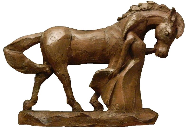 Cheval - sculpture de Xavier Besson