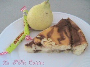 Gâteau Mousseux Poires Carambars recettes dessert Gâteau Mousseux Poires Carambars