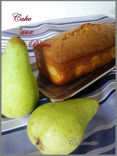 cake aux poires 03