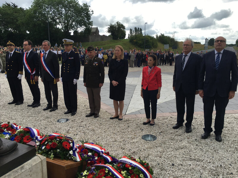 D-Day_D-Day75_DDay_DDay75_Bayeux_hommage_Eisenhower_5 juin 2019