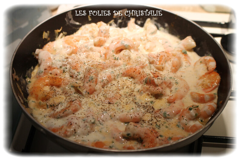 Crevettes crème 6