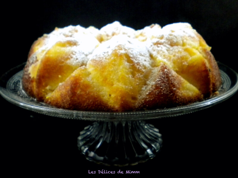 Gâteau moelleux aux pommes et aux agrumes 5