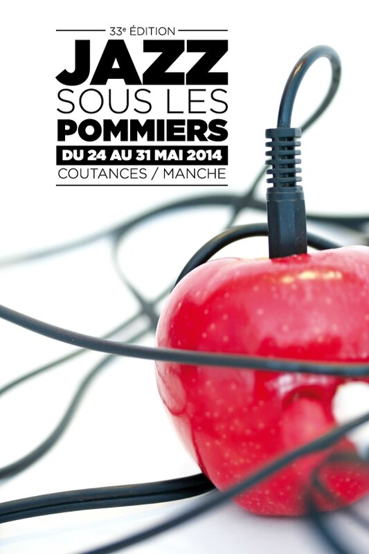 Jazz sous les Pommiers 2014 Coutances affiche