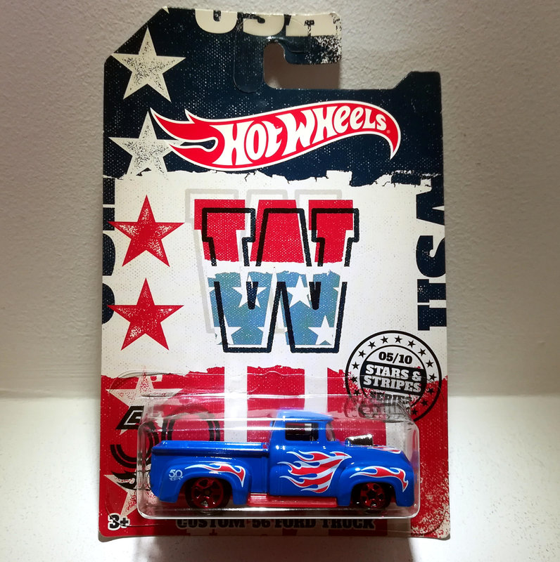 Ford Truck Custom de 1956 (Hotwheels)