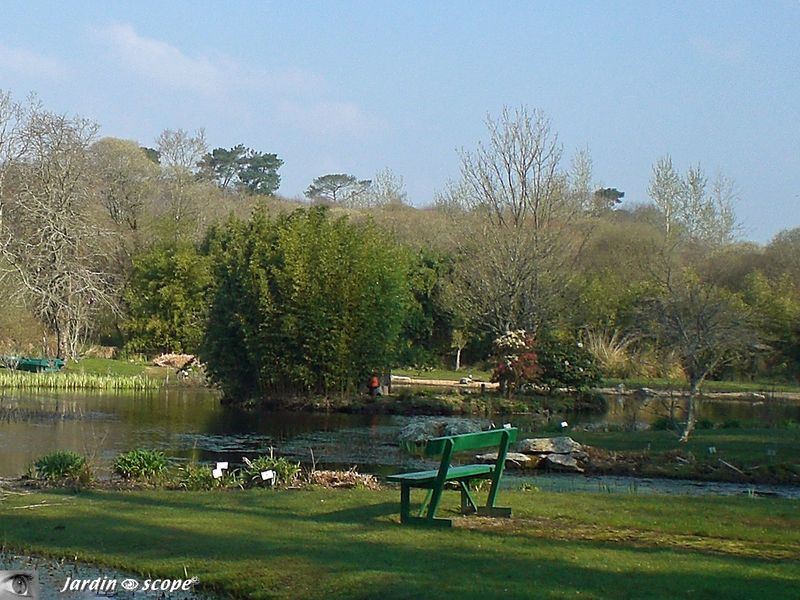 Au Jardin aquatique du Parc Botanique de Cornouaille (29)