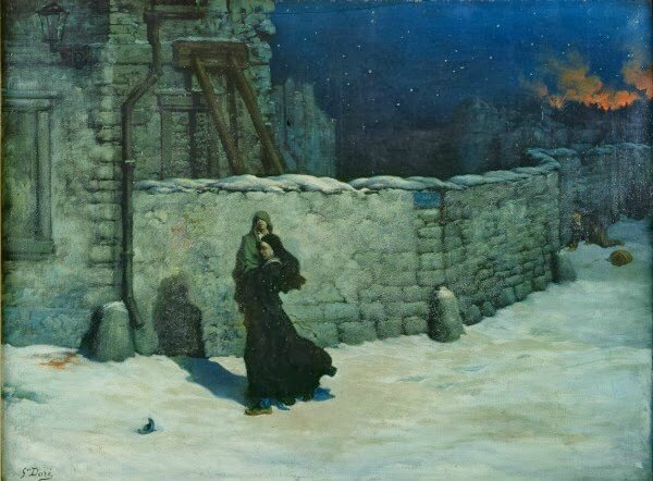 Doré, Soeur de la Charité sauvant un enfant