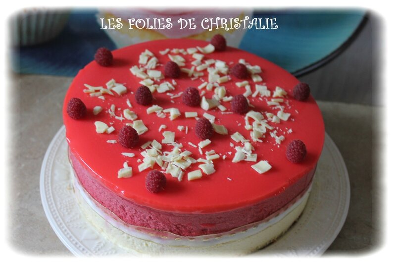 Bavarois choc framboises 26