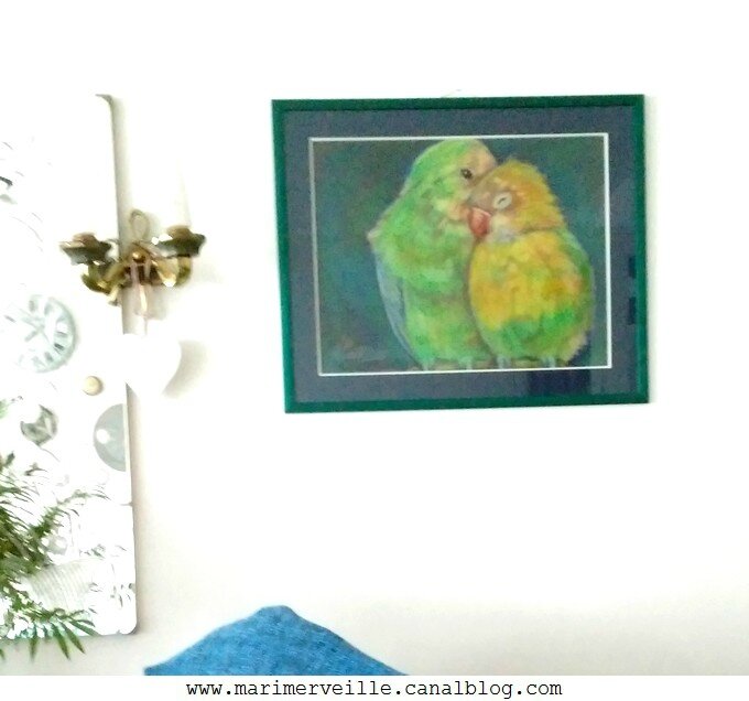 inséparables, pastel marimerveille