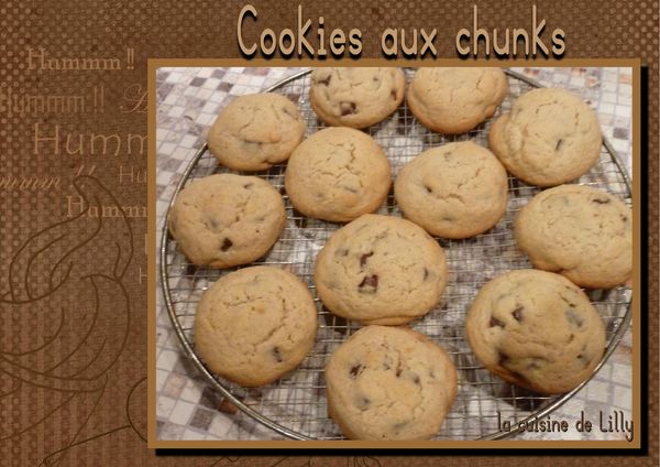 cookies aux chunks