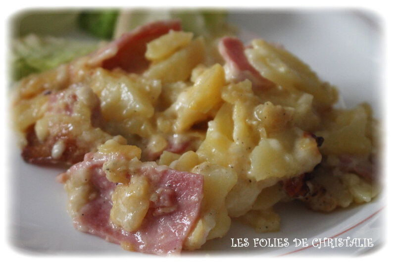 Gratin raclette 6