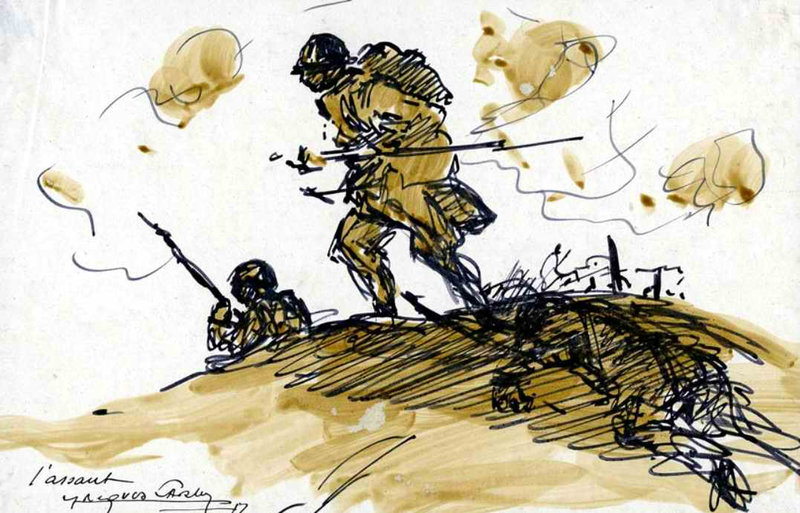 J C L'assaut 1917