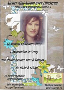 Affiche Crop Lilie